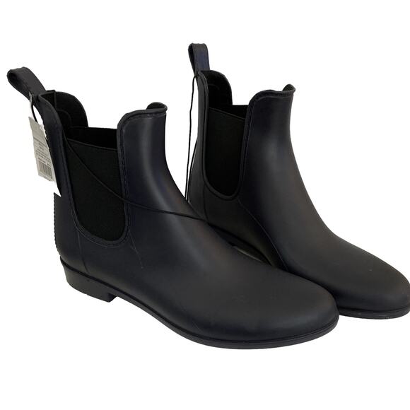 A New Day Navy blue chelsea rain boots size 11, “ Alex” Style NWT - Picture 1 of 6